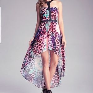 Bebe High Low Dress